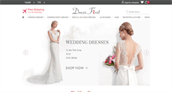 Desktop Screenshot of dressfirst.com